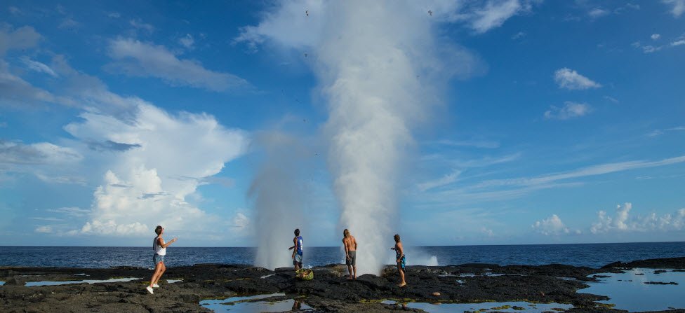 Alofaaga Blowholes, Taga, Savai’i, Samoa